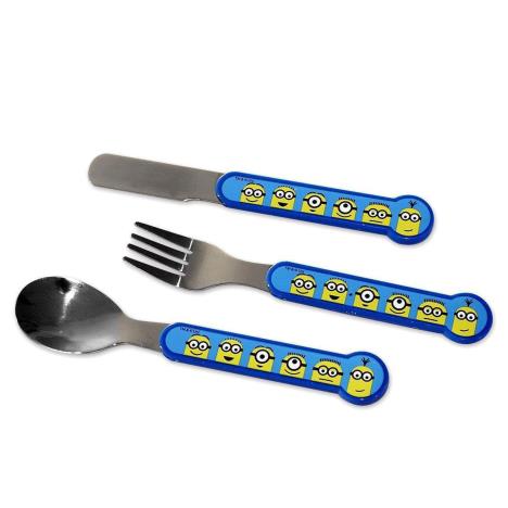 Minions 3 Piece Cutlery Set Extra Image 1